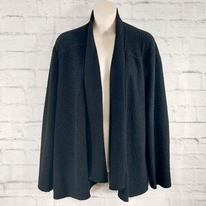 🔵BOGO FREE🔵 I.N. Studio Woman Open Front Cardigan/Jacket Textured Sz 1X